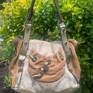 B. Makowsky Genuine Leather Hobo Bag